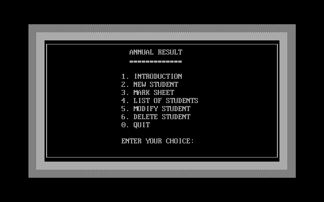 annual result annual result